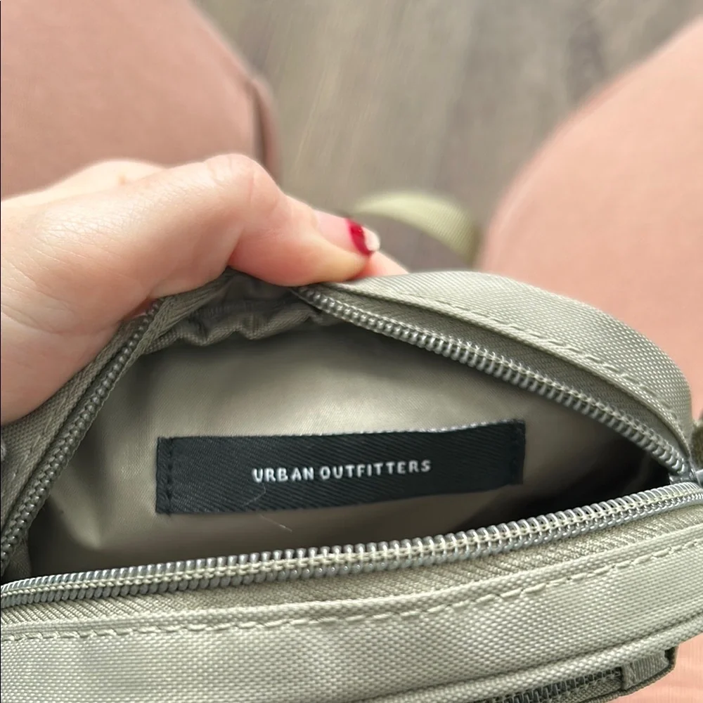 Urban Outfitters Green Messenger Bag with Adjustable Strap